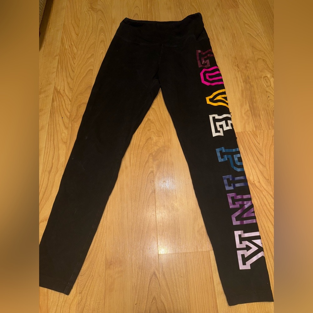 PINK/VS Leggings Size M